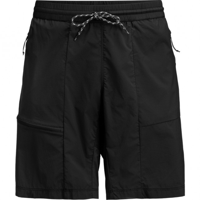 Lundhags Tived Light Windbreaker Shorts, wandershorts, heren, zwart