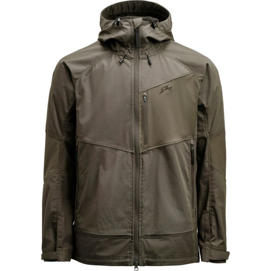 Lundhags Tived Stretch Hybrid Jacket, shelljack, heren, groen