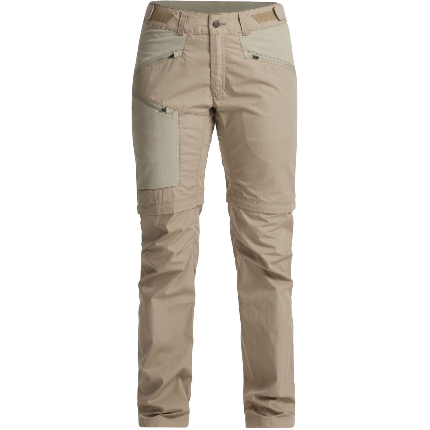 Lundhags Tived Zip-off Pant, wandelbroek, dames, beige