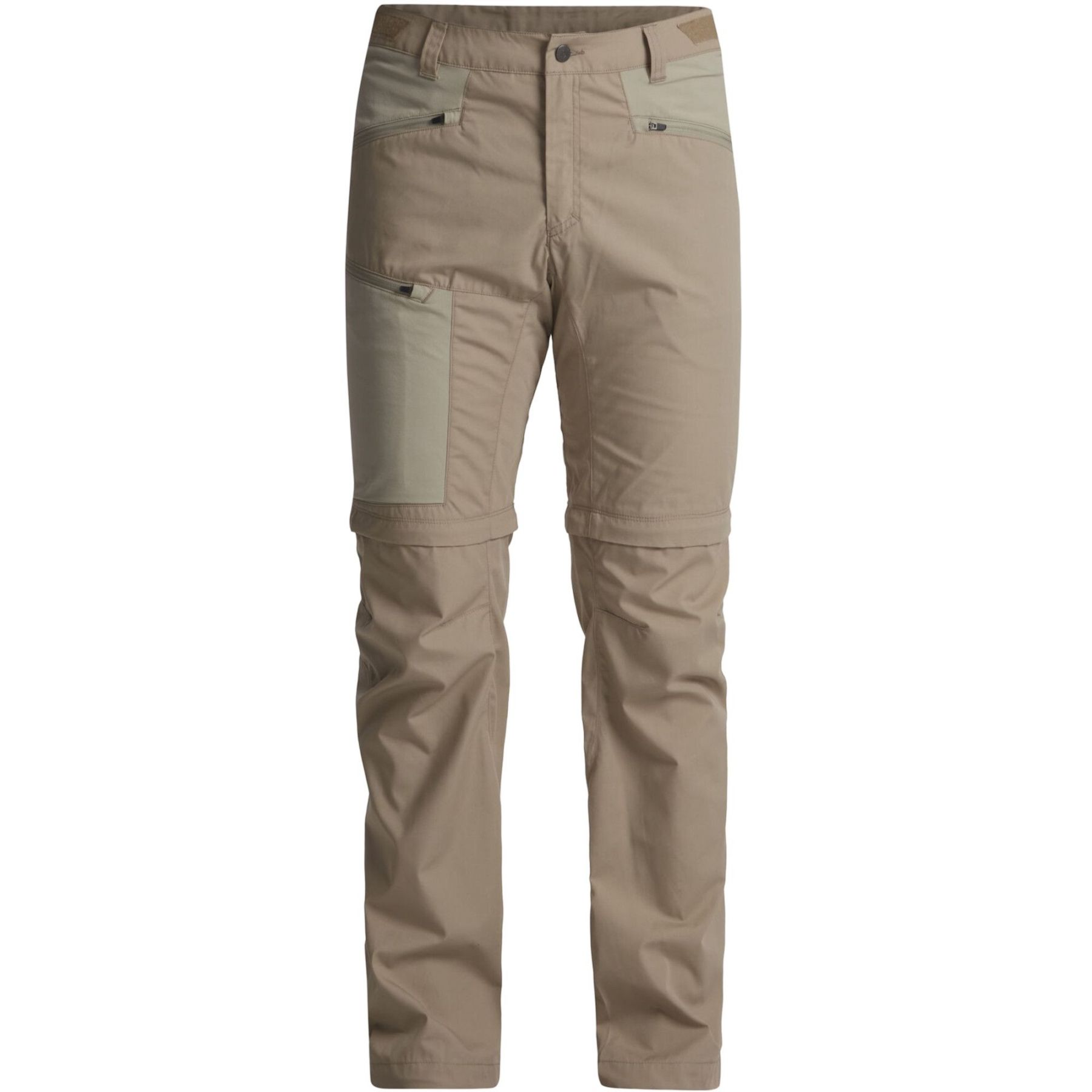 Lundhags Tived Zip-off Pant, wandelbroek, heren, beige