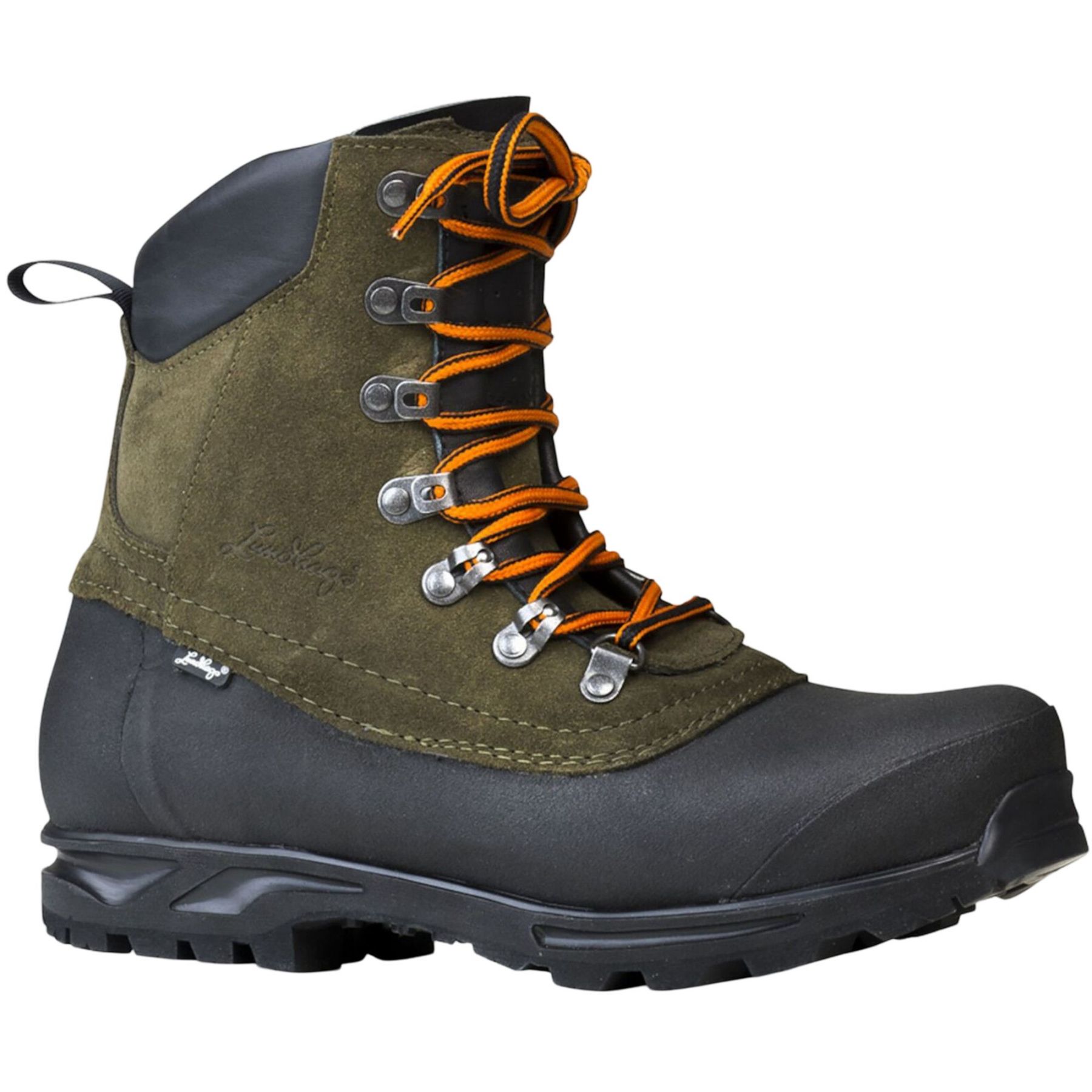 Lundhags Tjakke Mid, wandelschoenen, groen/zwart
