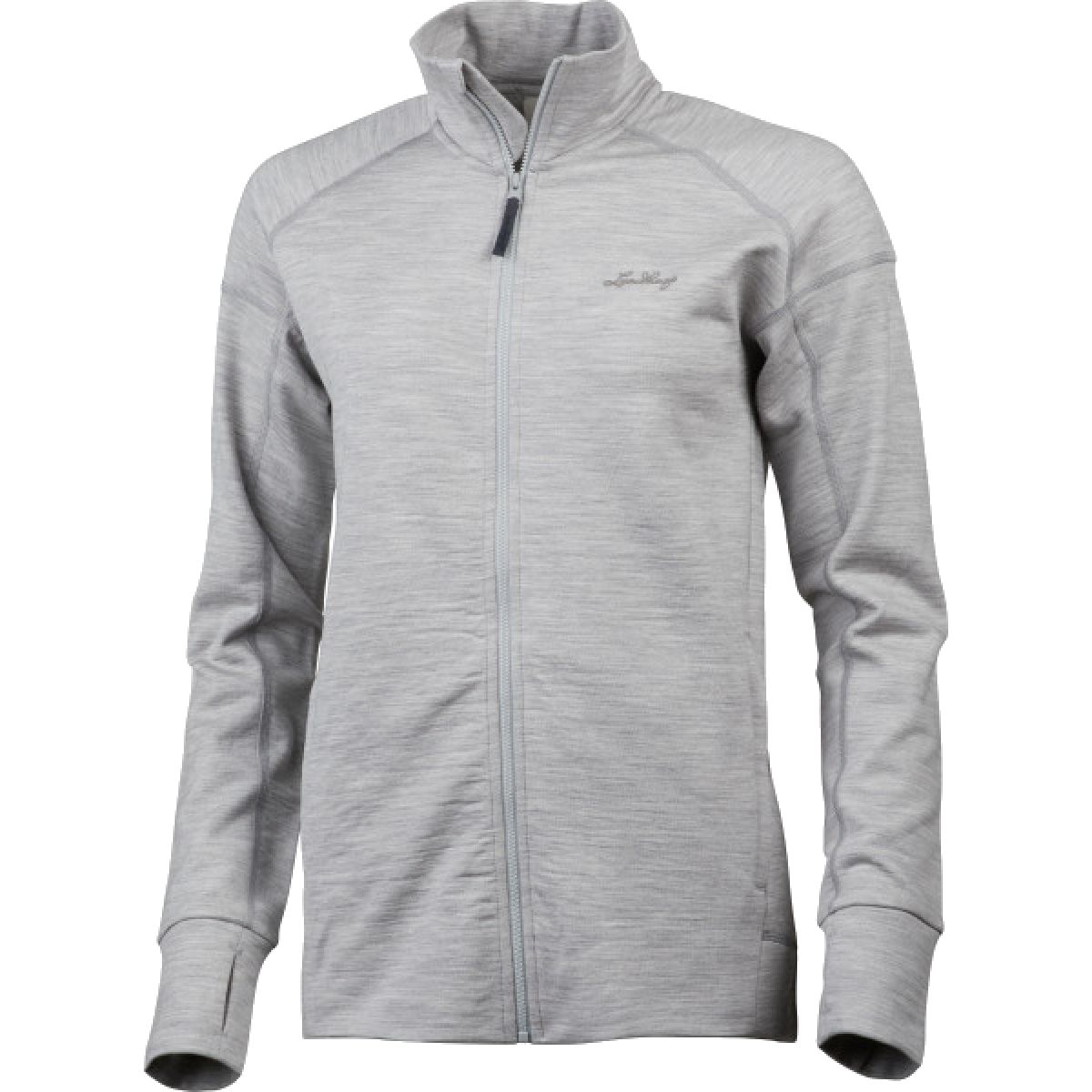 Lundhags Ullto Merino Ws Full Zip, tussenlaag, dames, grijs