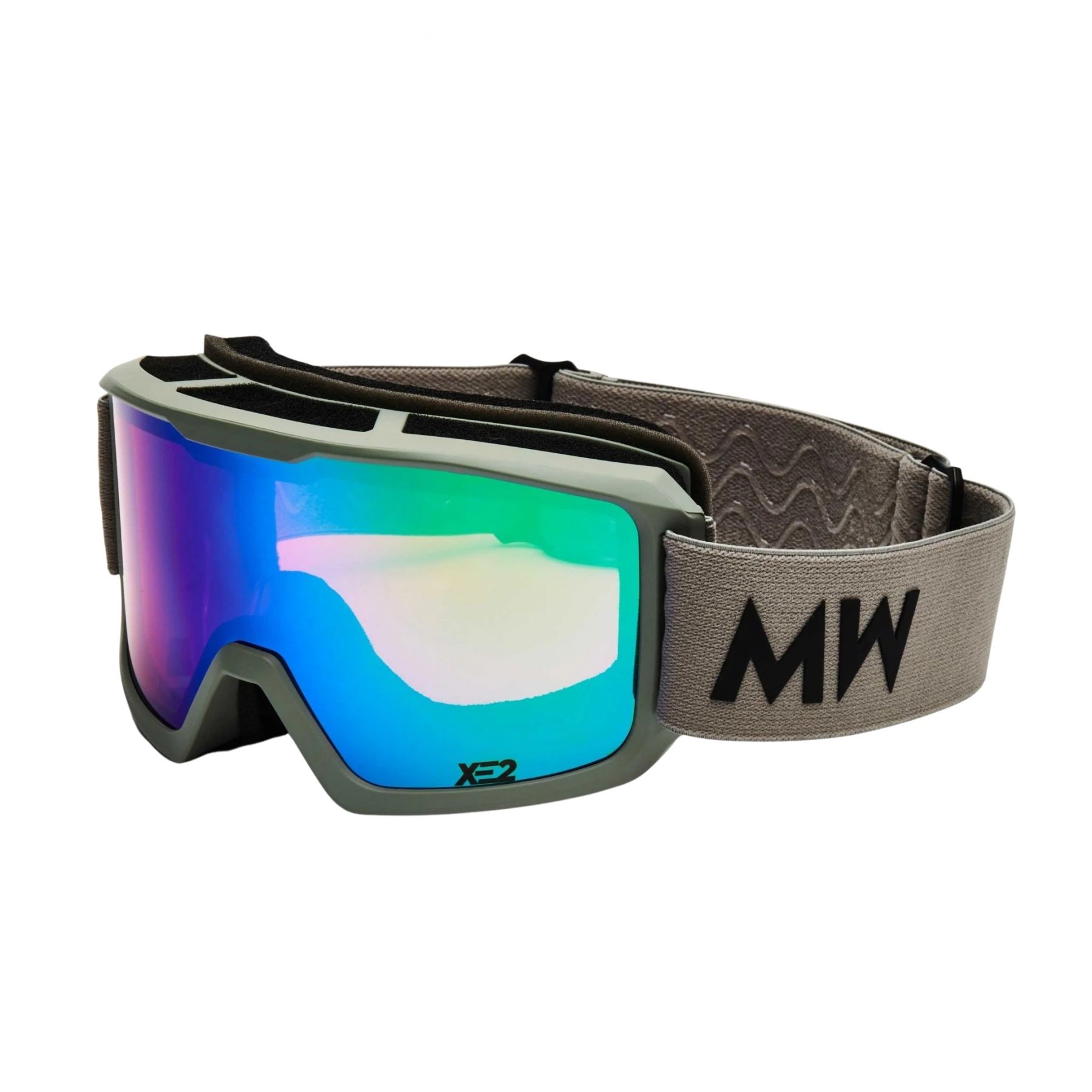 MessyWeekend Ferdi, ski bril, lichtgrijs