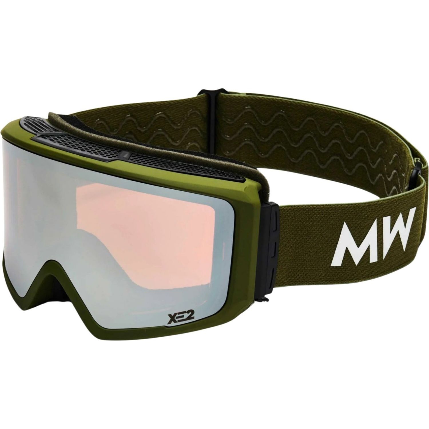 MessyWeekend Flip XE2, ski bril, groen