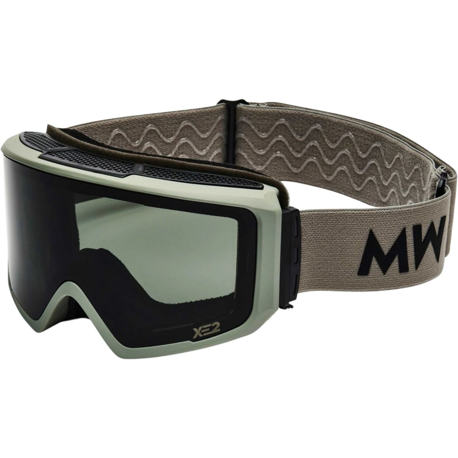 MessyWeekend Flip XE2, ski bril, lichtgrijs