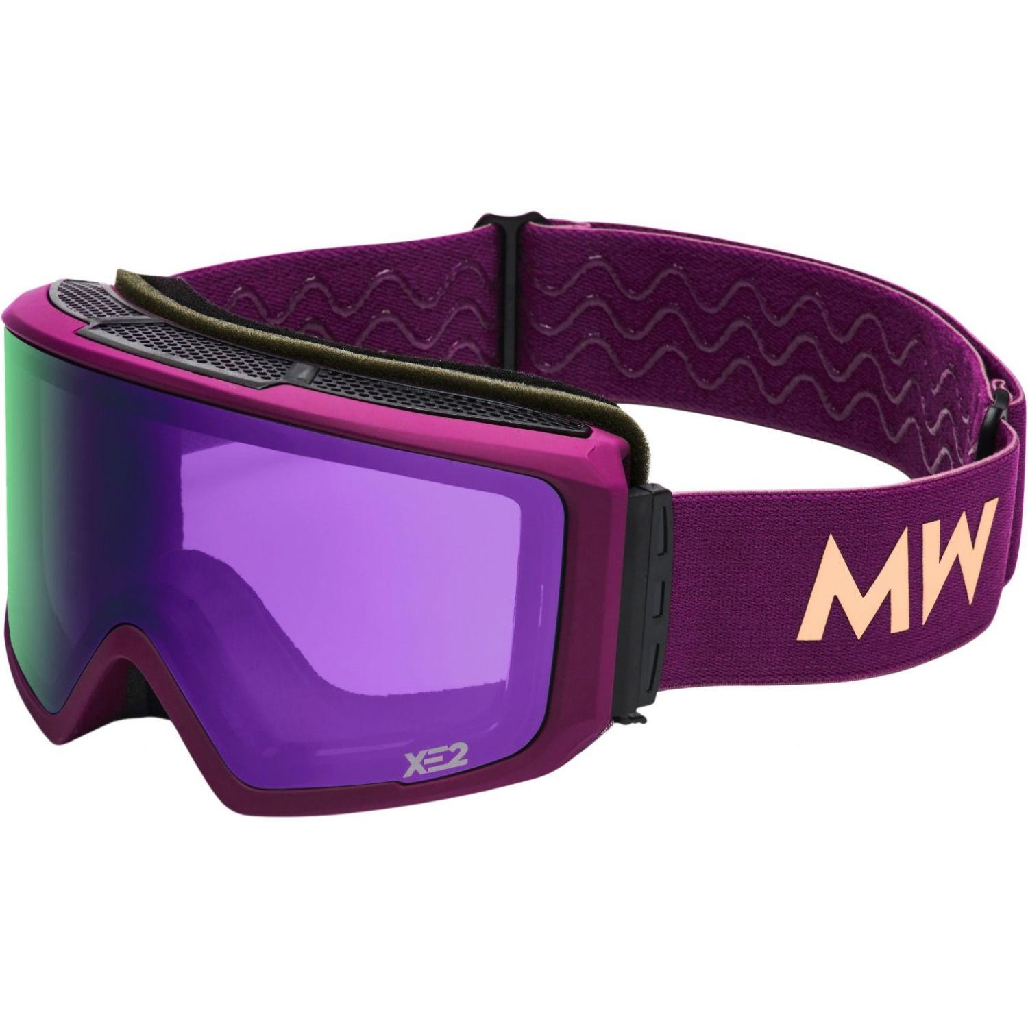 MessyWeekend Flip XE2, ski bril, paars
