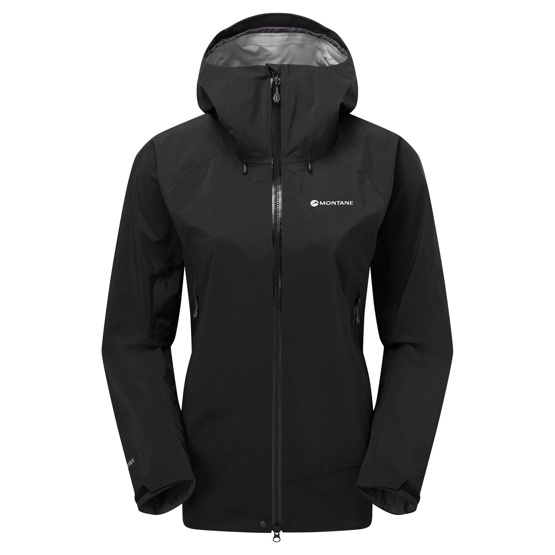 Montane F Phase Xt Jacket, hardshelljas, dames, zwart