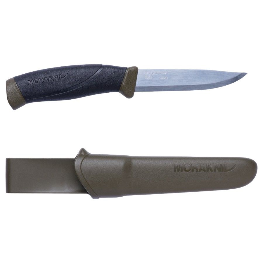 Morakniv Companion (C), mes, donkergroen