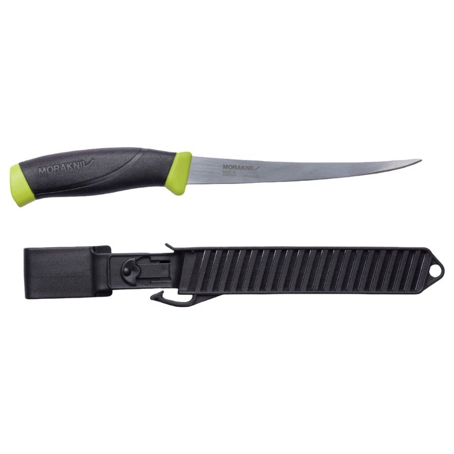 Morakniv Companion Fishing Fillet 155 (S), fileermes, lichtgroen