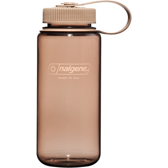 Nalgene - Wide Mouth Bottle - drinkfles - waterfles - lekvrij - 500ml - BPA free - SUSTAIN - Mocha