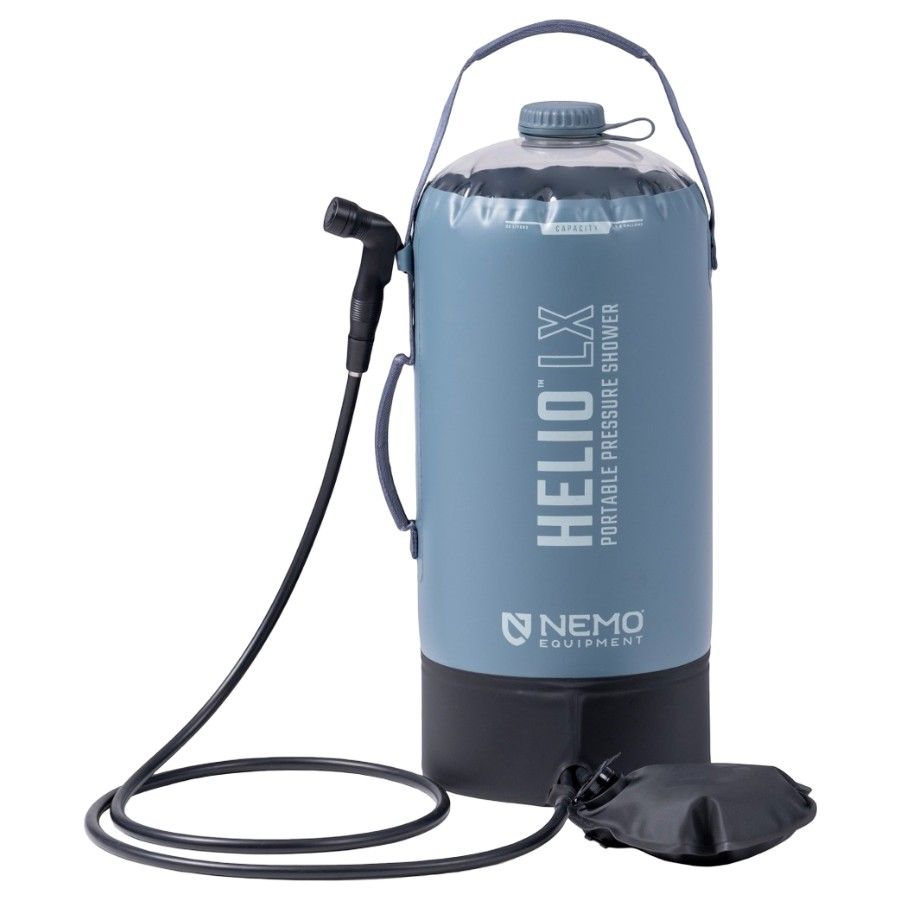 Nemo Helio LX Pressure Shower, lichtblauw