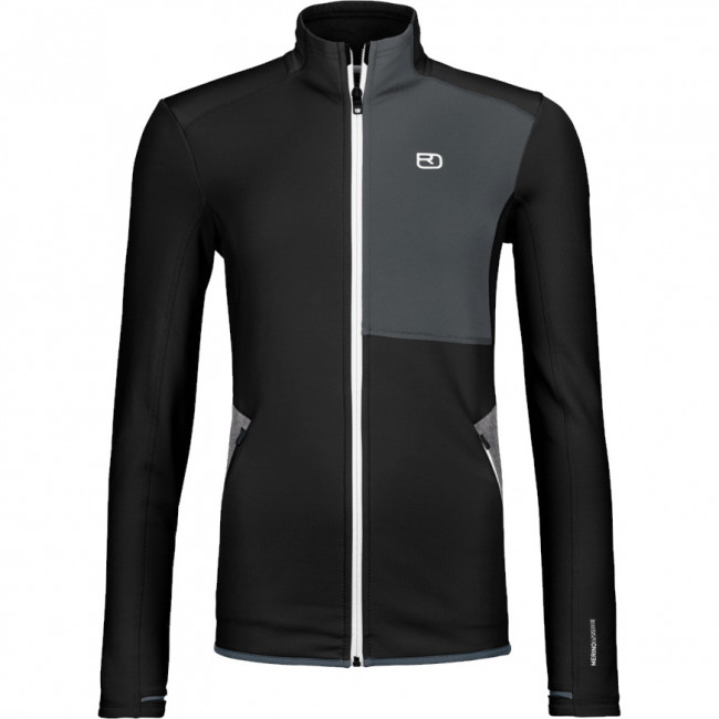 Ortovox Fleece Jacket, dames, zwart