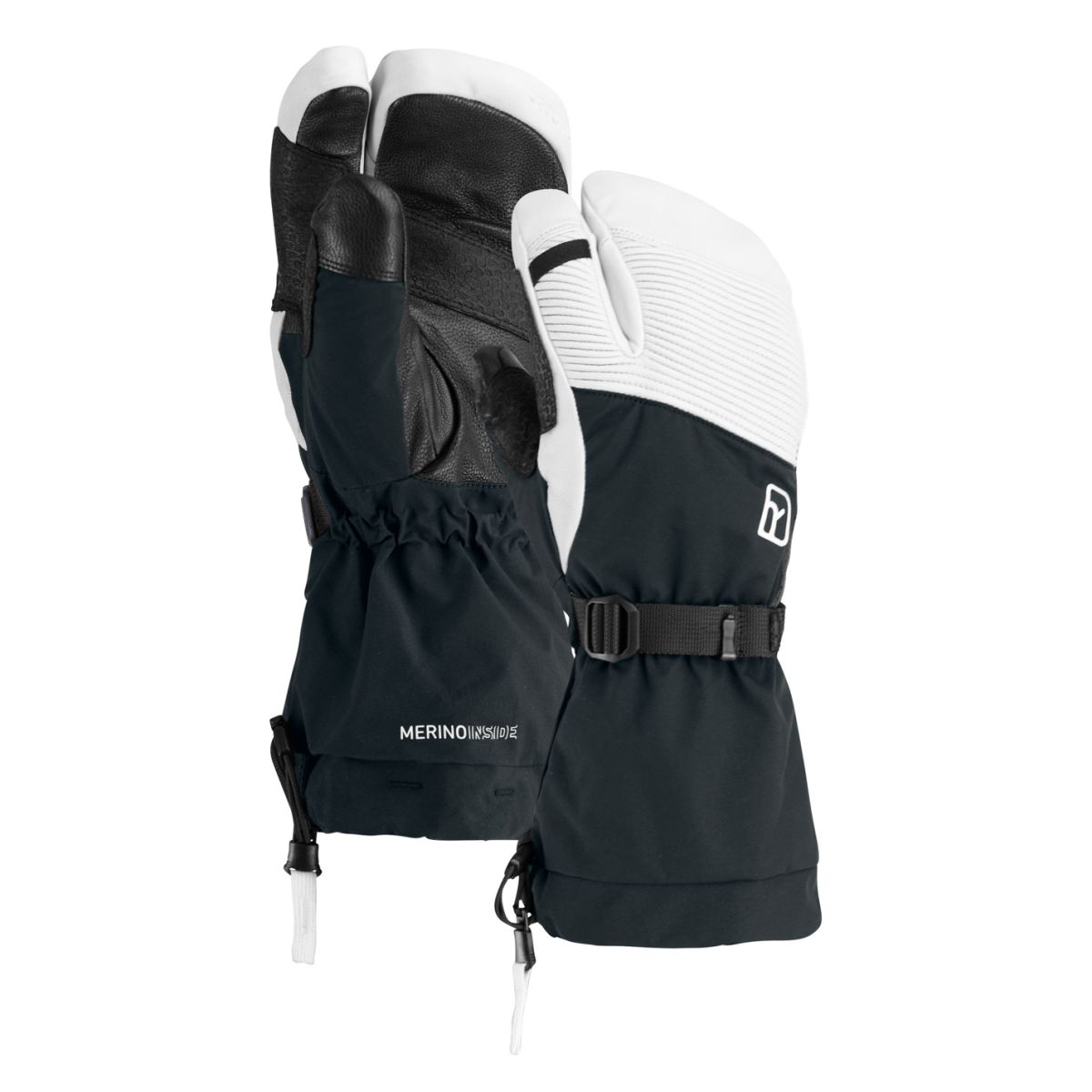Ortovox Freeride 3 Finger Pro, skihandschoenen, zwart
