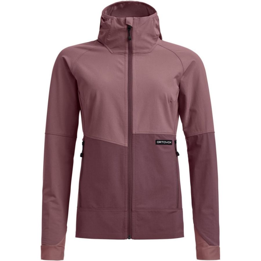 Ortovox Venet, softshell jas, dames, roze