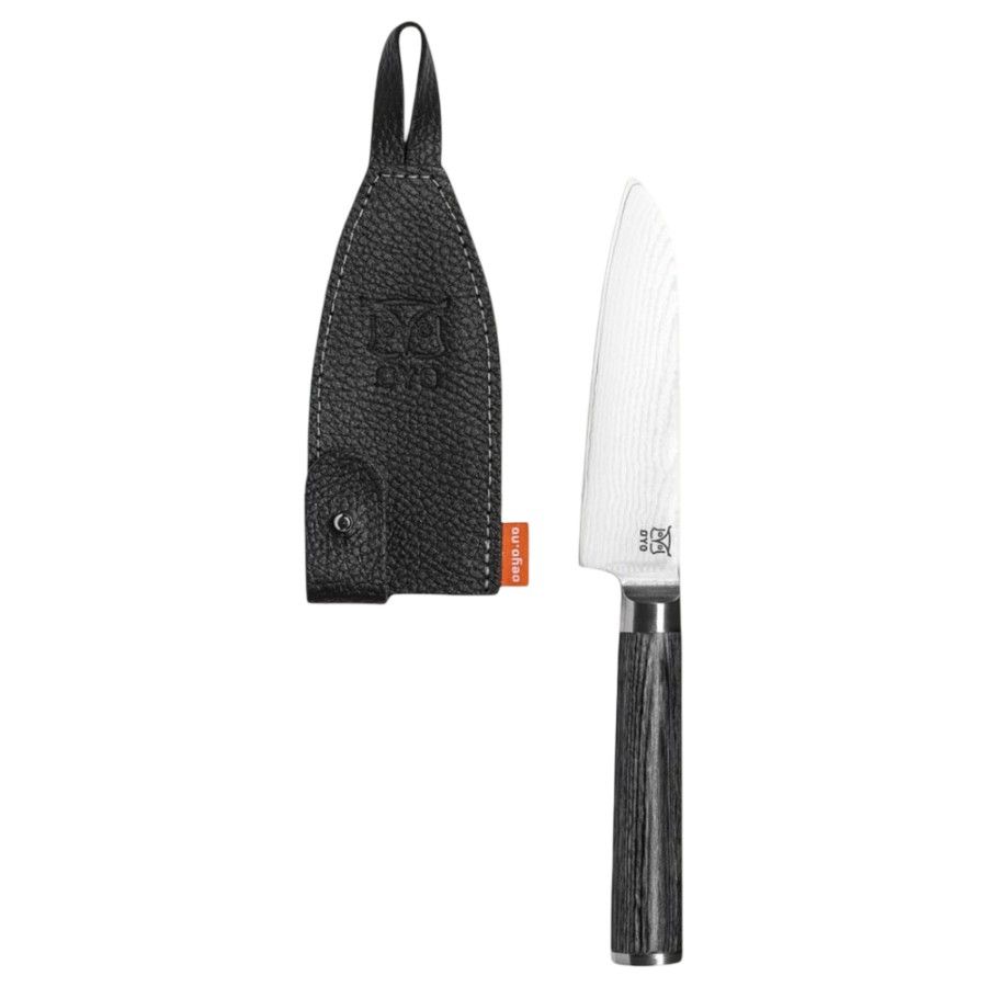 Oyo Skarvet Opal Santoku Vedgetable Knife, keukenmes, grijs