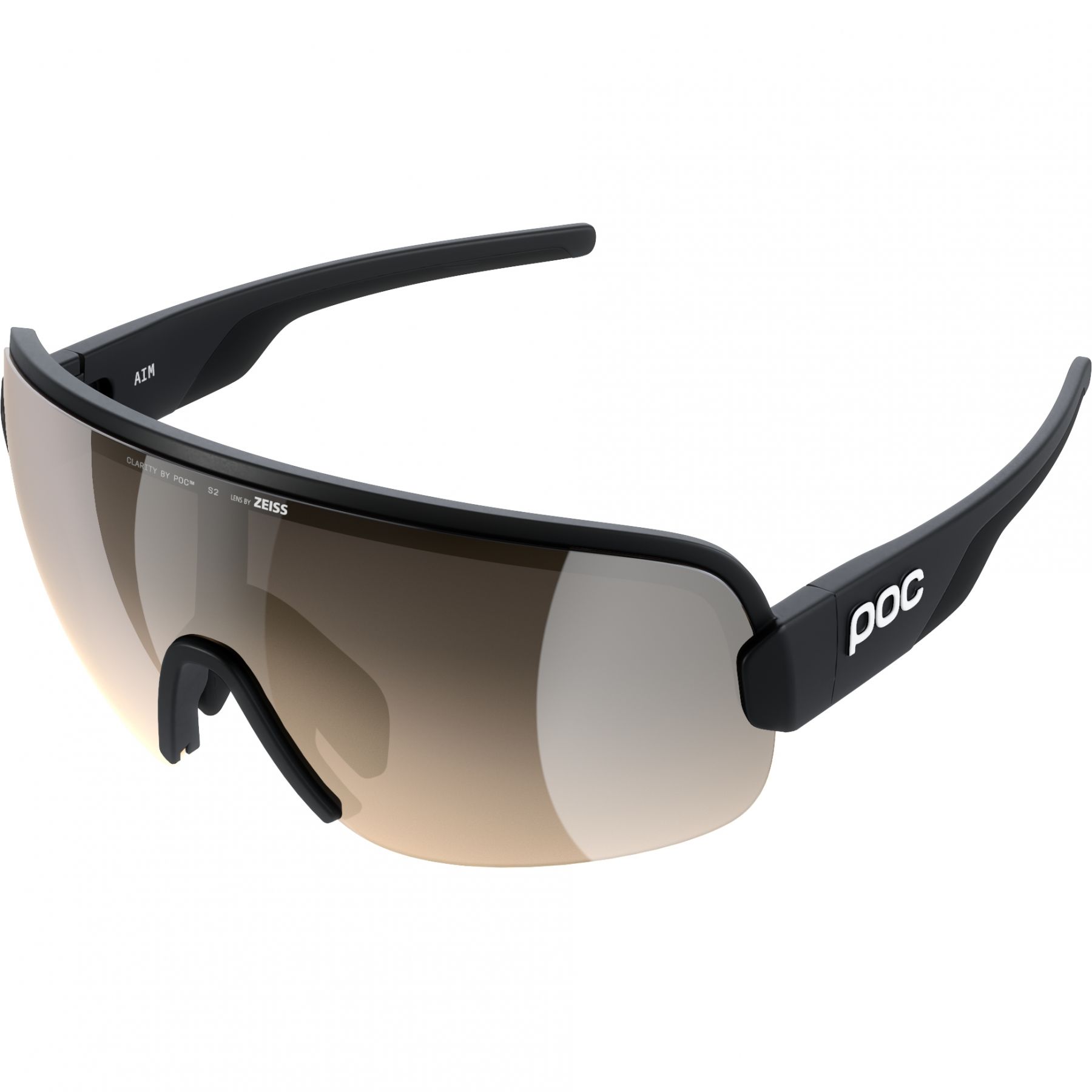 POC Aim, zonnebril, uranium black