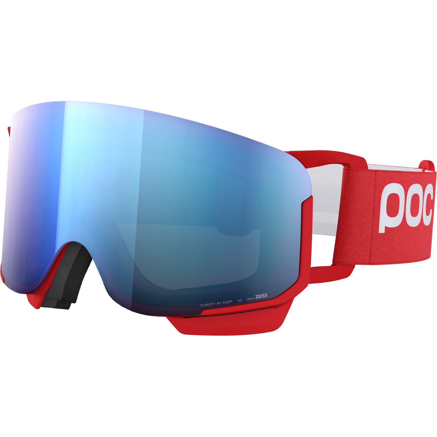 POC Nexal Mid, skibril, prismane red