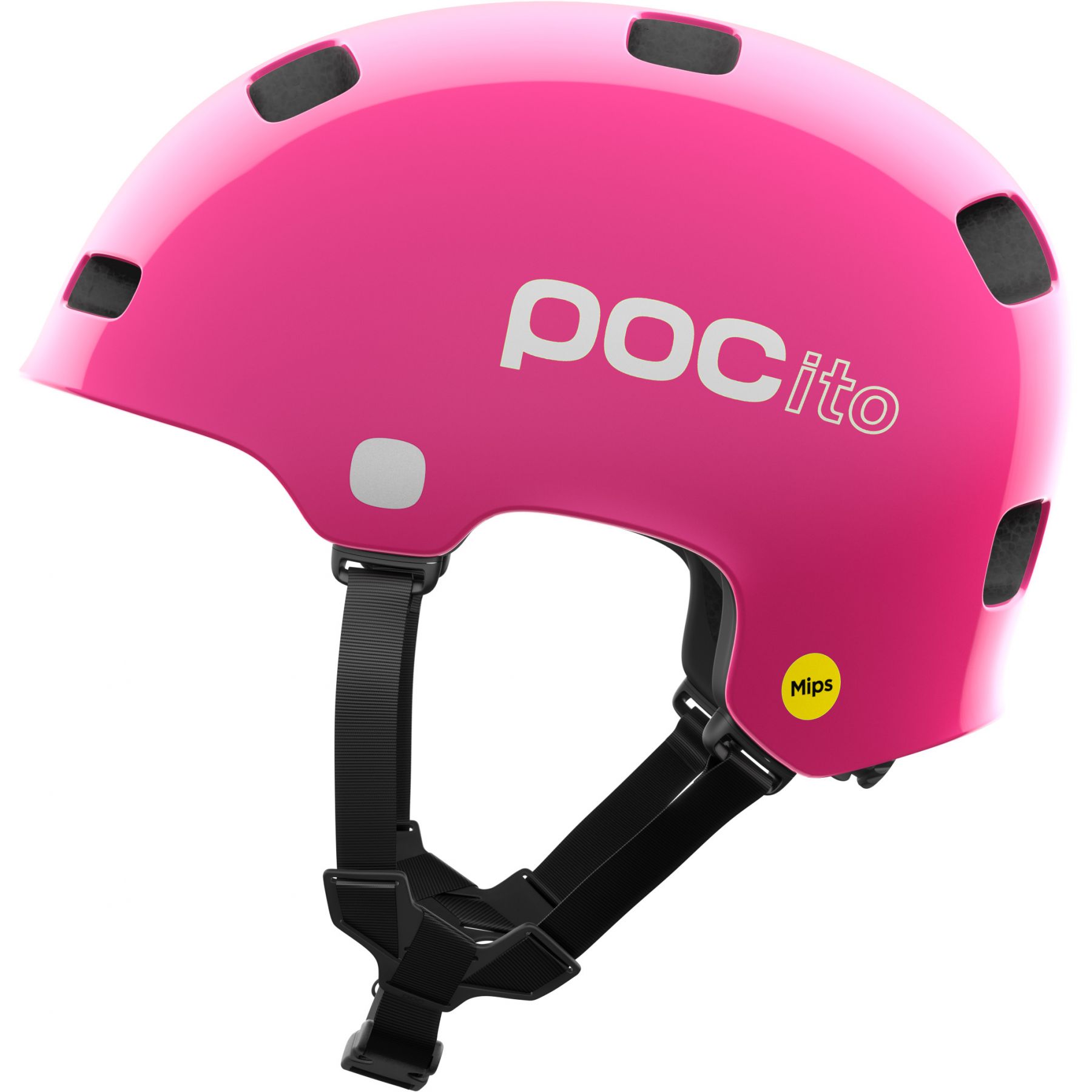 POCito Crane MIPS, fietshelm, junior, fluorescent pink