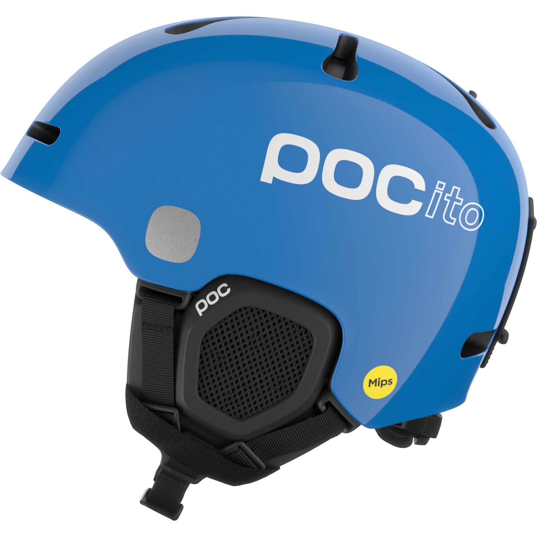 POCito Fornix MIPS, skihlem, junior, fluorescent blue