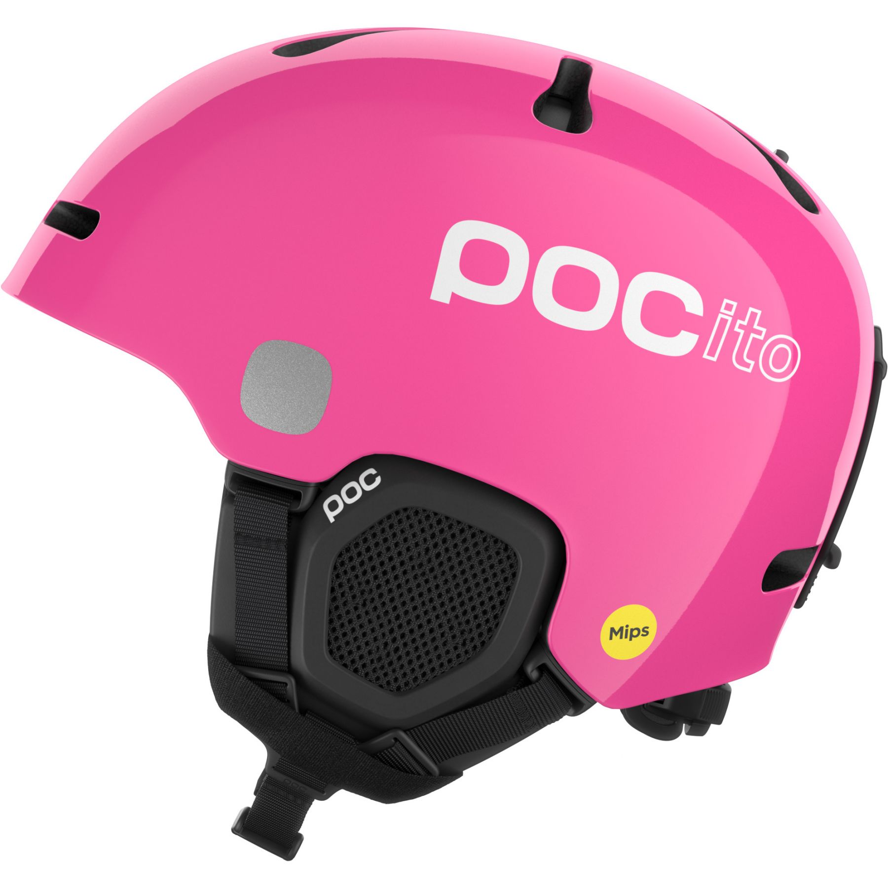POCito Fornix MIPS, skihlem, junior, fluorescent pink