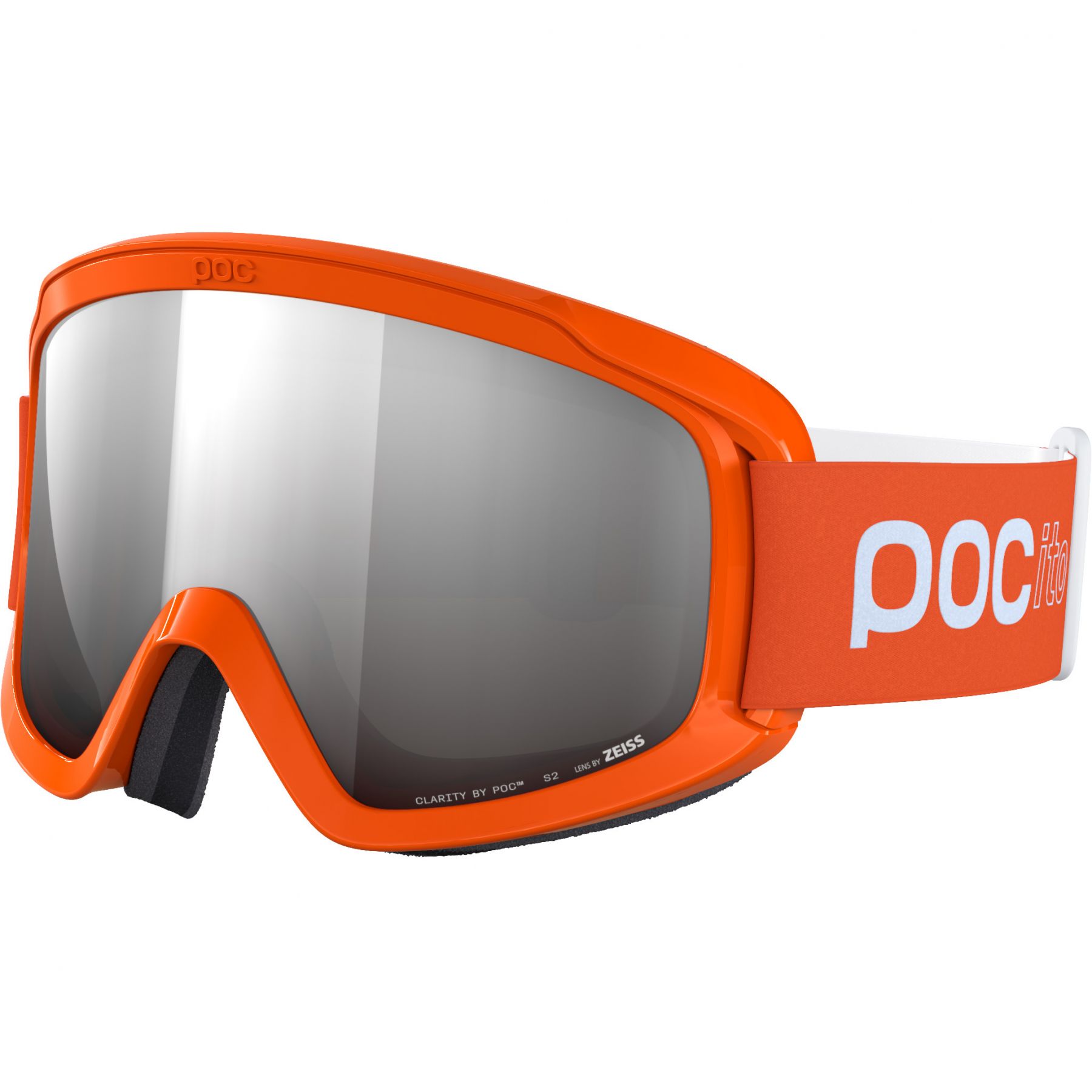 POCito Opsin, skibril, junior, fluorescent orange