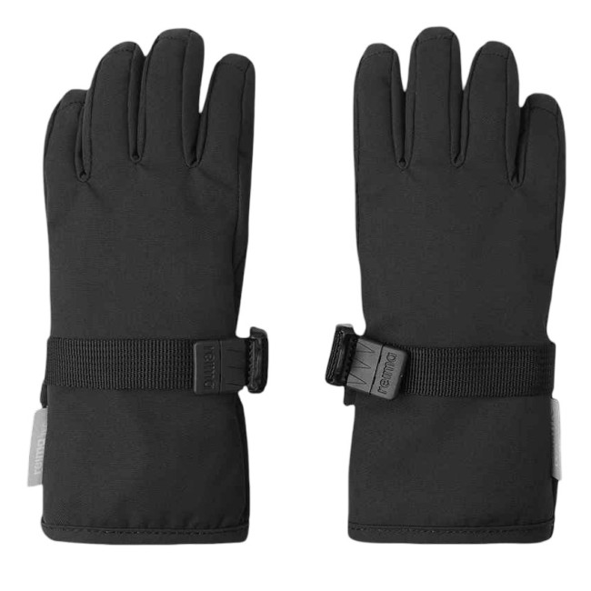 Reima Tartu, skihandschoenen, kinderen, zwart