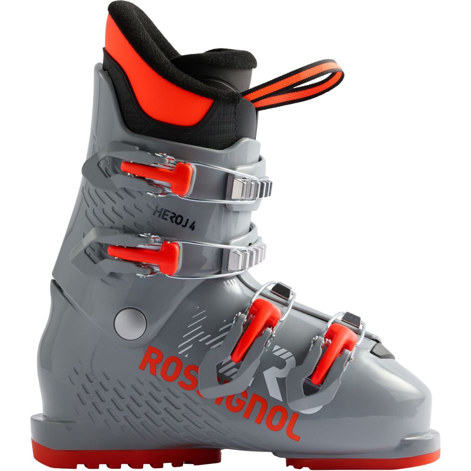 Rossignol Hero J4, skischoenen, junior, grijs