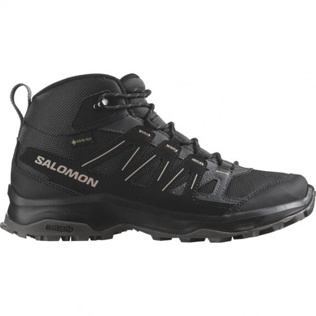Salomon Grivola Mid GTX, wandelschoenen, dames, zwart