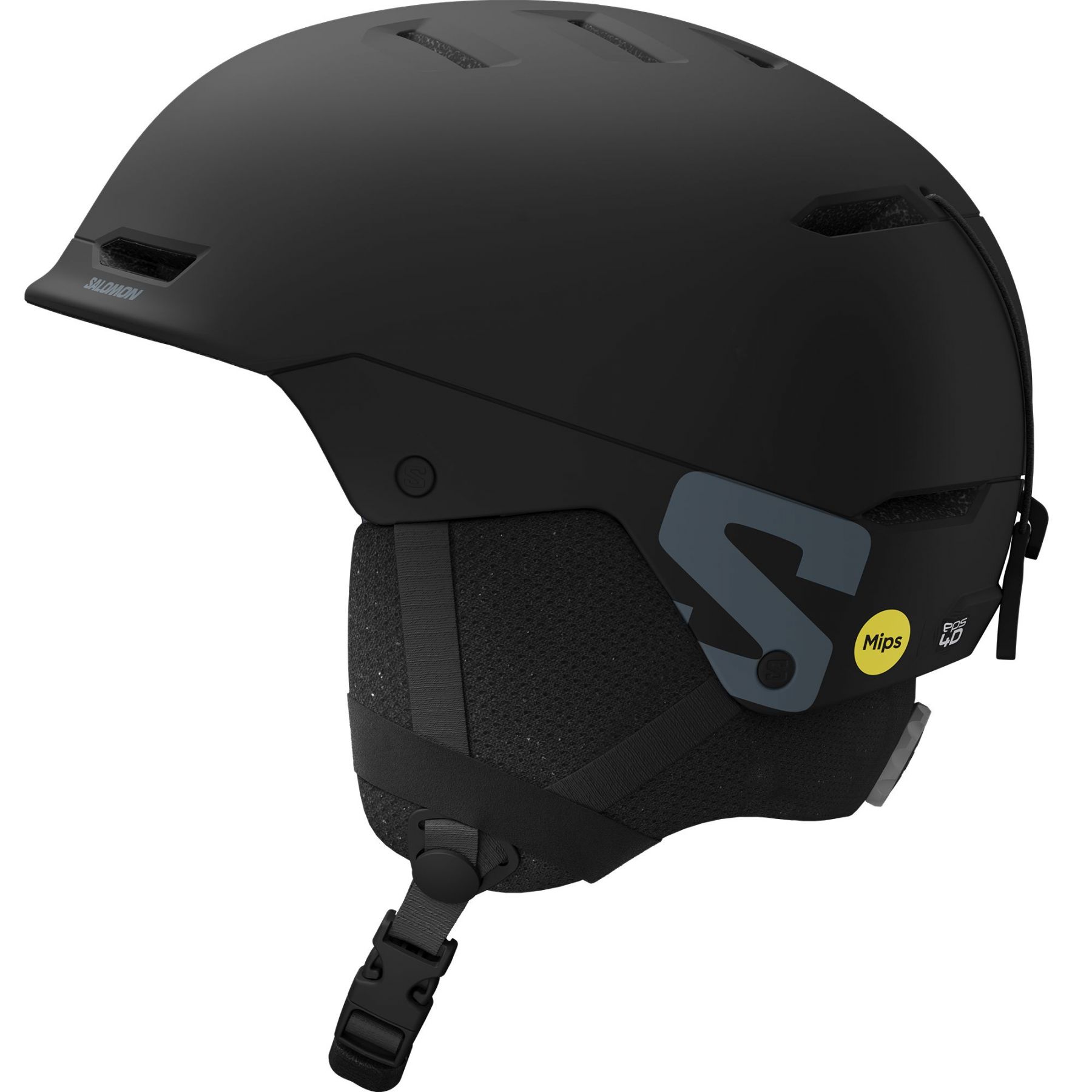 Salomon Husk MIPS, skihelm, junior, zwart