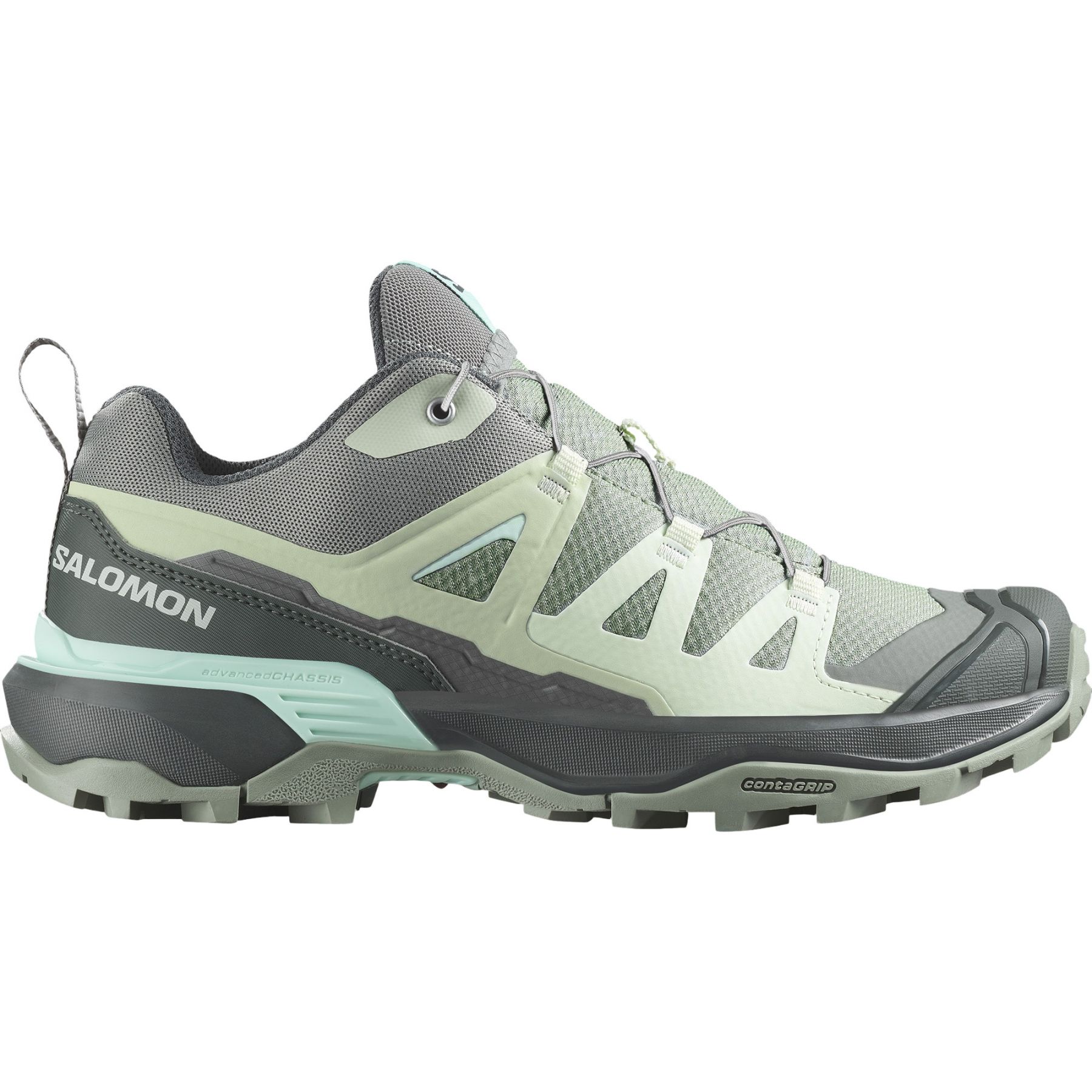 Salomon X Ultra 360, wandelschoenen, dames, groen