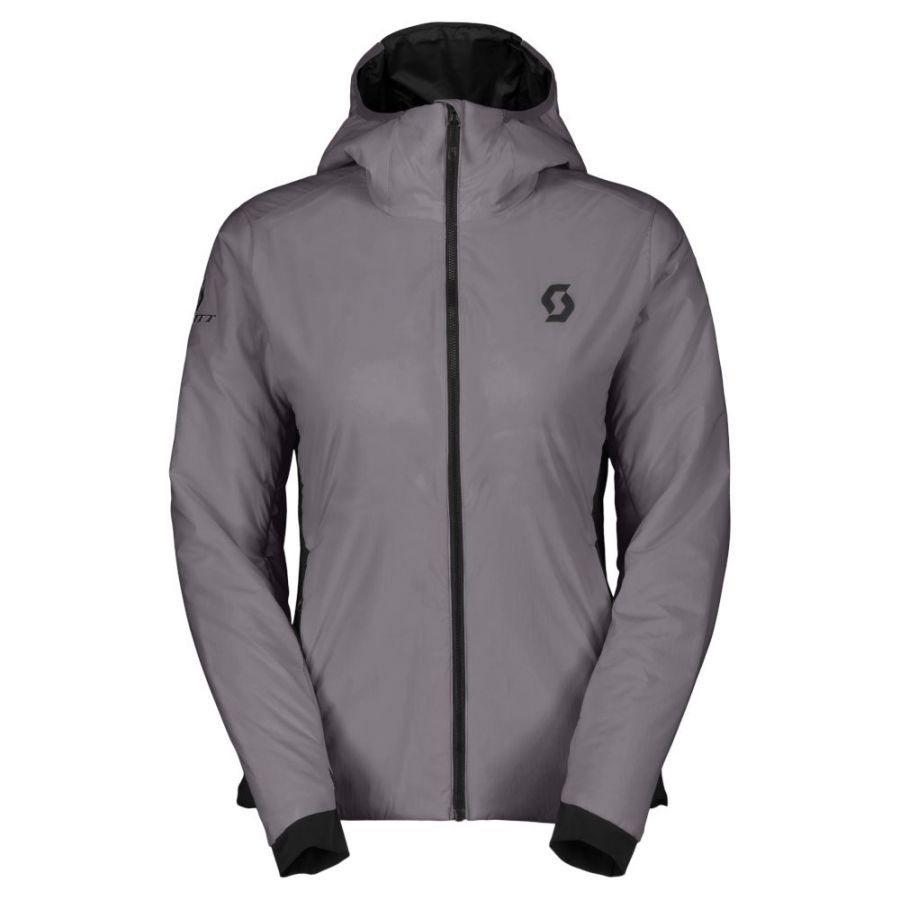 Scott Insuloft Light, jas, dames, grijs/zwart