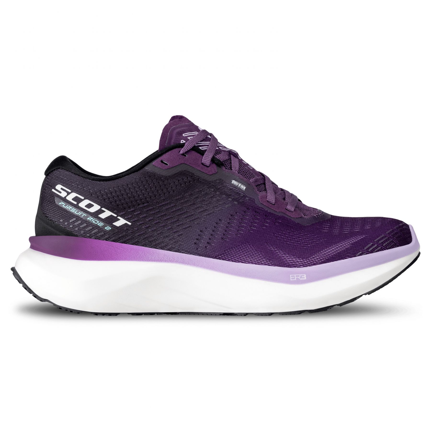 Scott Pursuit Ride 2 Hardloopschoenen Zwart,Paars EU 38 Vrouw