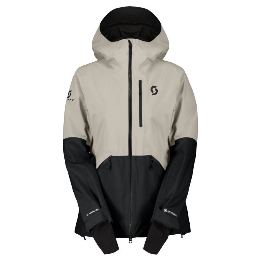 Scott Vertic GTX 2L PL, shelljas, dames, gebroken wit/zwart