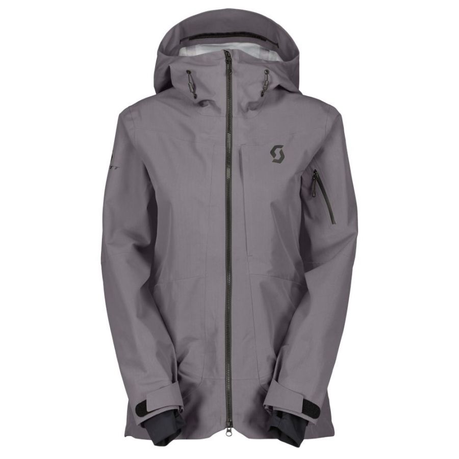 Scott Vertic Ripstop 3L, shelljas, dames, grijs