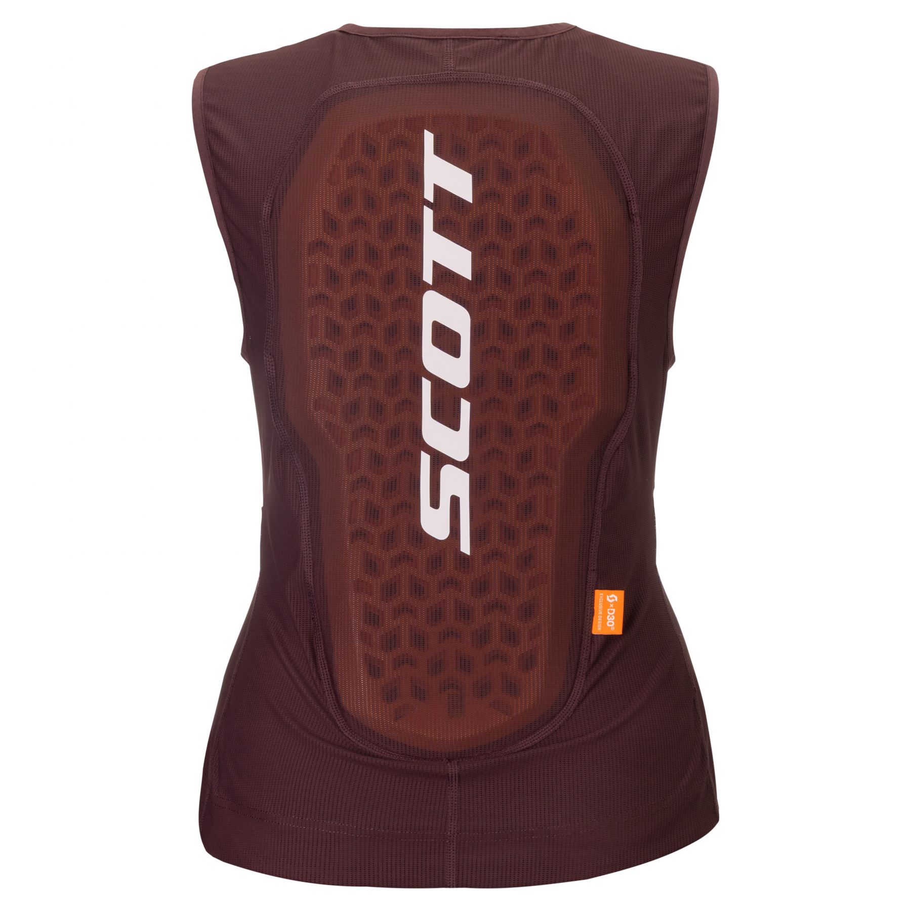 Scott Vest airflow, rugbeschermer, dames, bruin