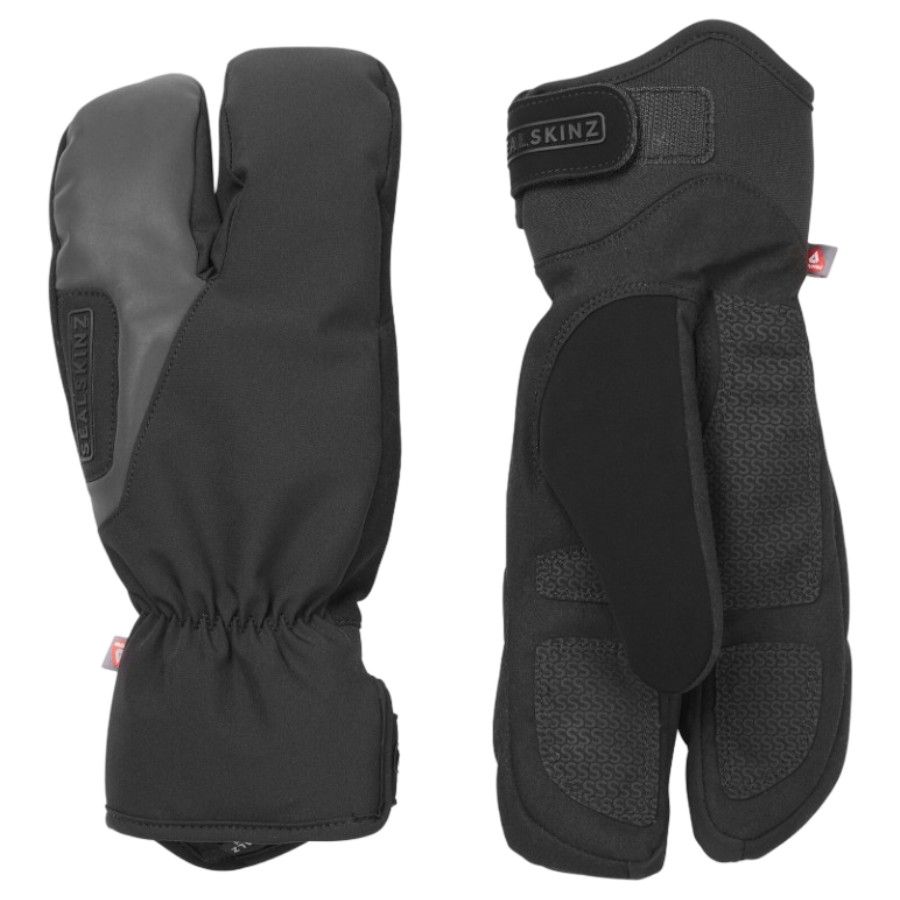 Sealskinz Barwick, 3 vinger, handschoenen, zwart