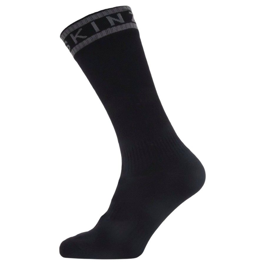 Sealskinz Scoulton, sokken, zwart/grijs