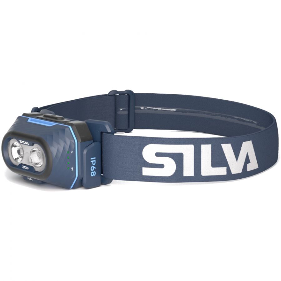 Silva Explore 5, hoofdlamp, blauw