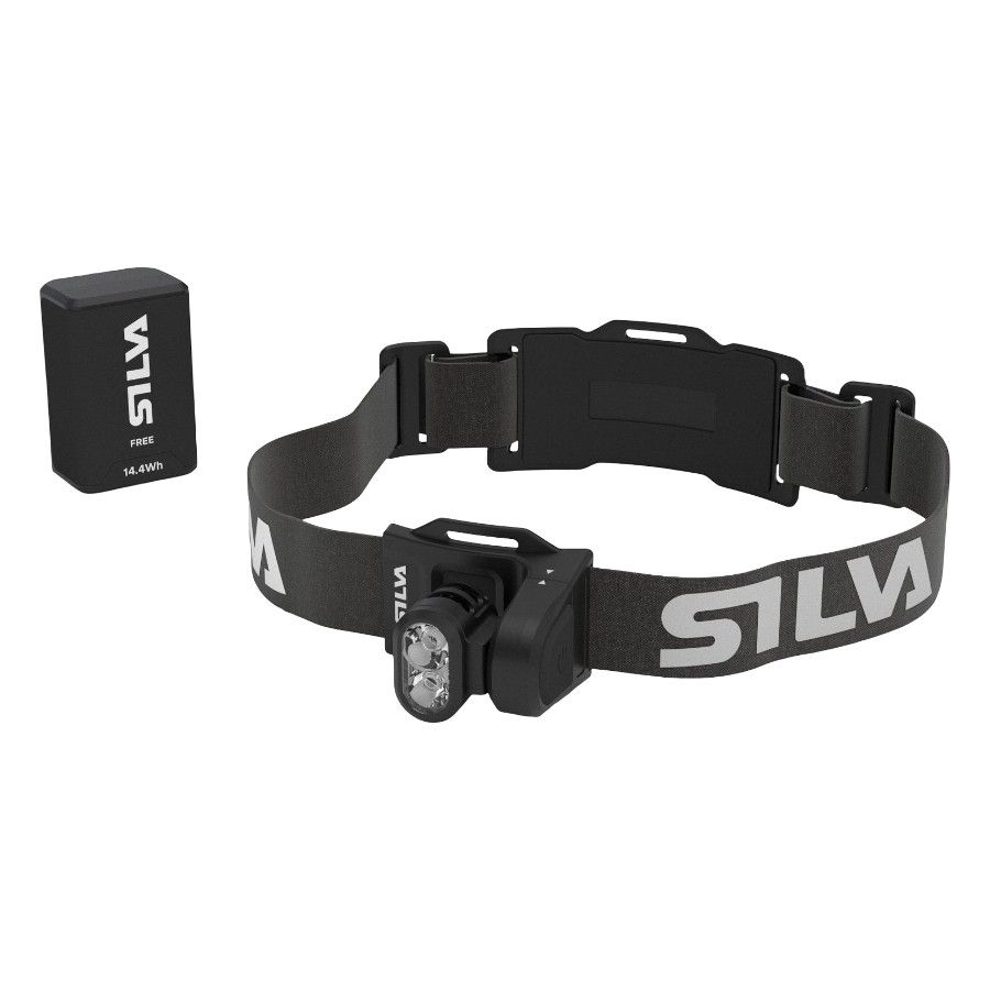 Silva Free 1200, XS, hoofdlamp, zwart
