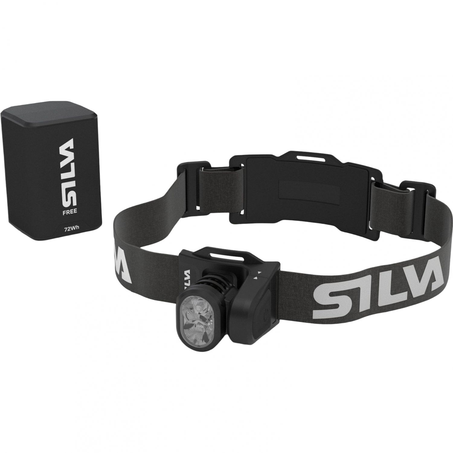 Silva Free 2000 L, hoofdlamp, zwart