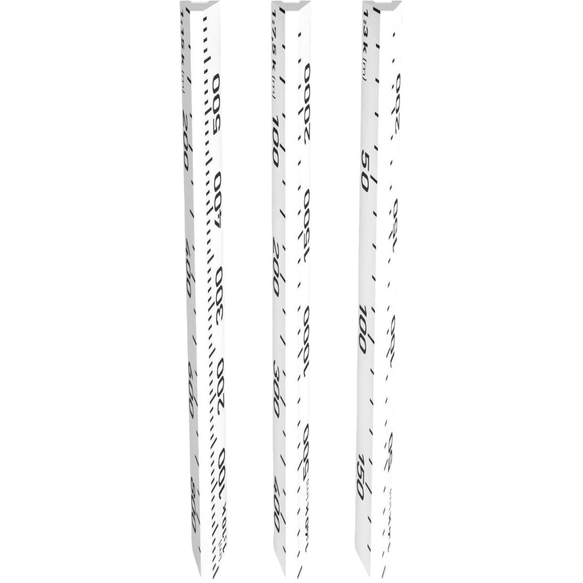 Silva Scale slide kit, 3 dia's, Lineaal