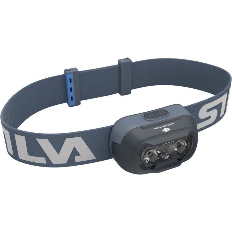 Silva Seek 450 Recharge, Storm Sky, hoofdlamp, blauw