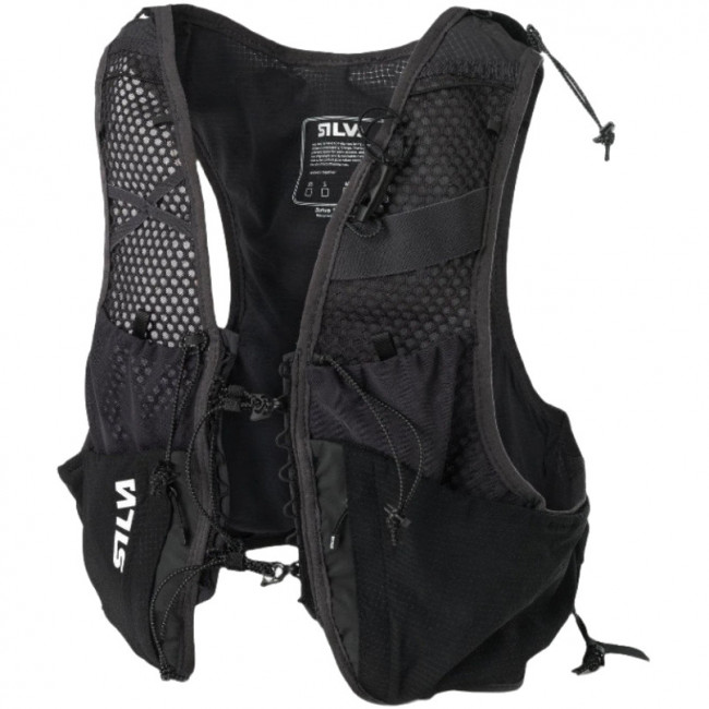 Silva Strive 10, hardloopvest, unisex, zwart