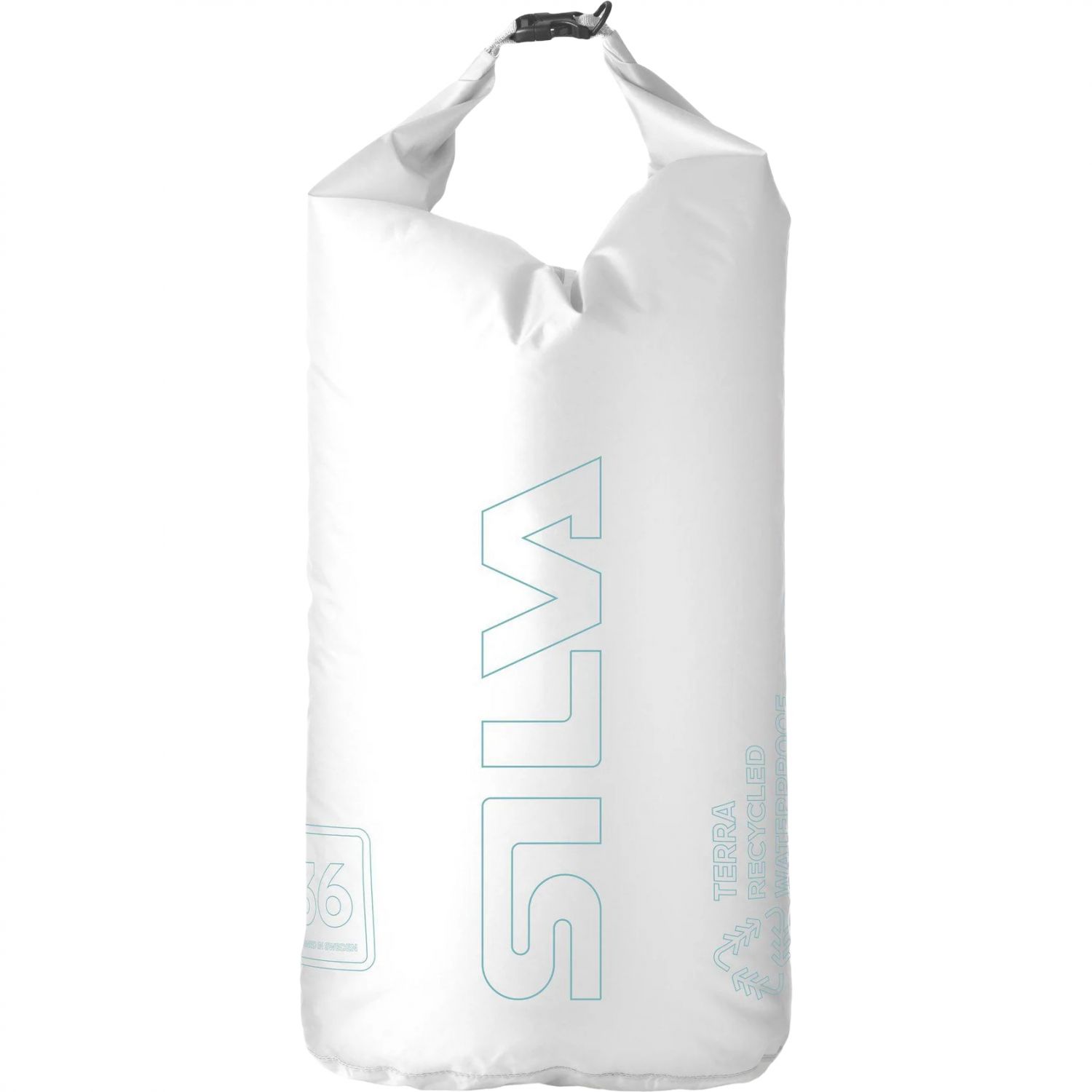 Silva Terra Dry Bag, waterdichte tas, 36L, wit