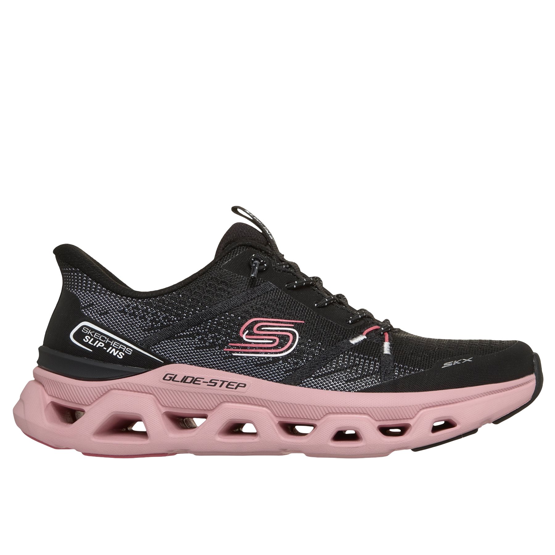 Skechers Glide-Step Altus - Fast Lane, loopschoen, dame, zwart