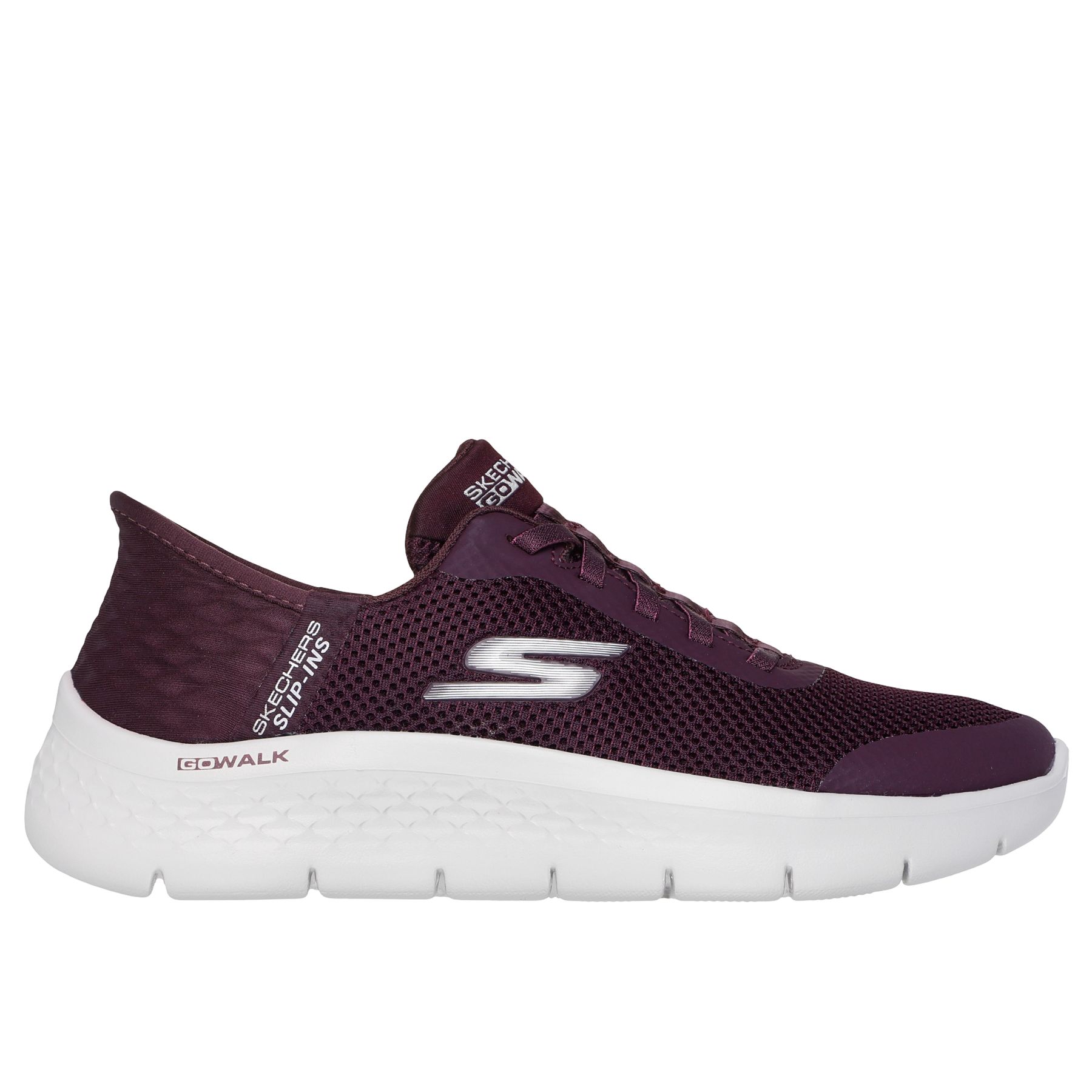 Skechers Slip-Ins: GO WALK Flex - Grand Entry, Vrouwen, Kastanjebruin, Sneakers, maat: 39,5