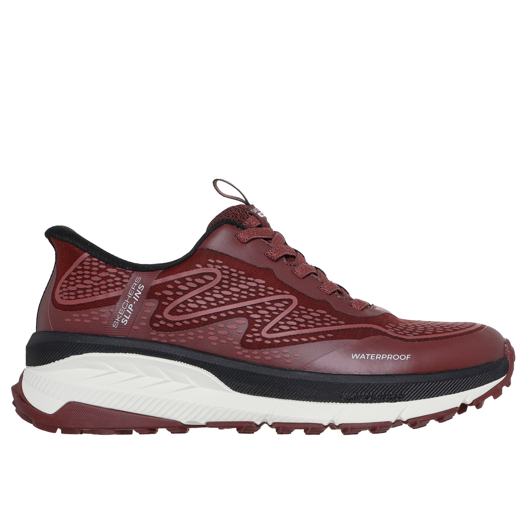 Skechers Switch Back - Mist, outdoor schoenen, dames, rood