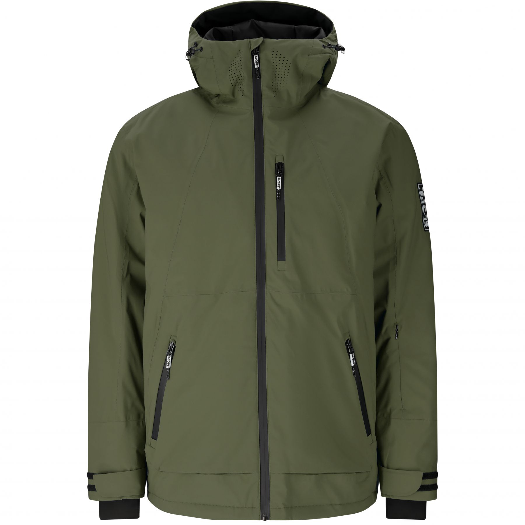 SLOPE River, ski-jas, heren, groen