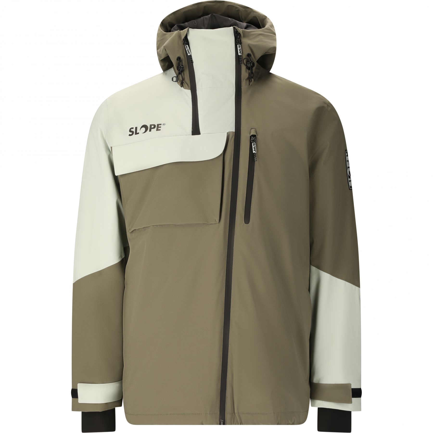 SLOPE Zuko, ski-jas, heren, groen