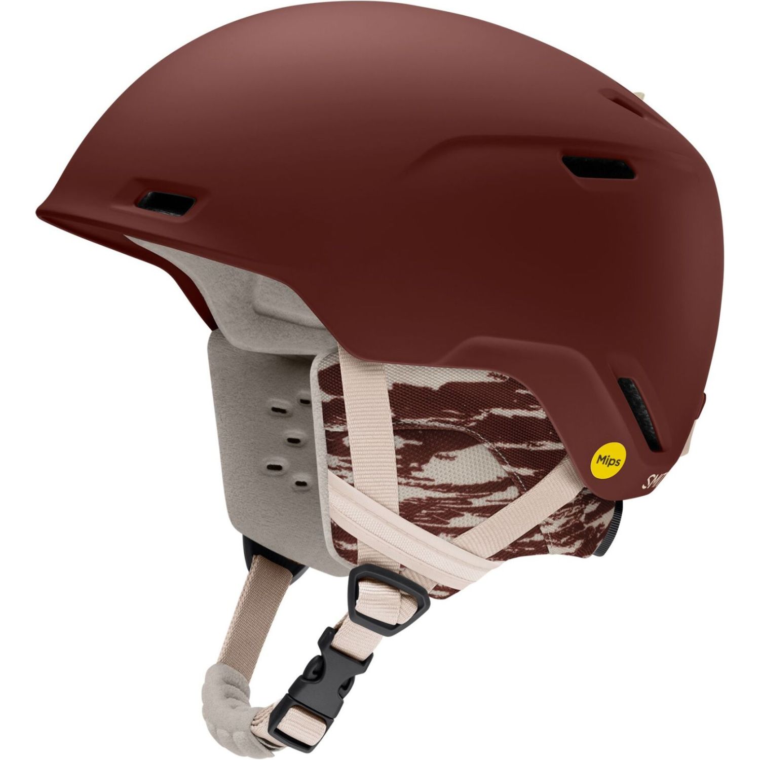 Smith Cache Mips, skihelm, roest